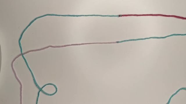 Незаметный узел при соединении концов пряжи. Мастер-класс #вязание #рукоделие смотреть онлайн