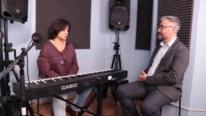 Владислава Оксюта о своей школе вокала 
Встреча в студии 
Разговор вел Михаил Иванов