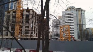 Стройки Кунцево. Февраль 2019