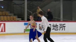 GAUTHIER / THIEREN (CAN) | Ice Dance Free Dance | Riga 2022 | #JGPFigure