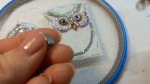 Брошь "Сова" мастер класс