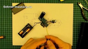 Вспышка старого фотоаппарата. Опасно! ЭЛЕКТРОШОКЕР НЕ ДЕЛАТЬ! / Электронные самоделки Sekretmastera