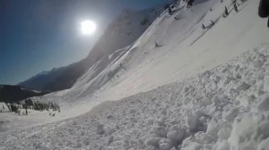 ЖЕСТЬ!!!Лавинный рюкзак спасает жизнь!!