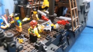 LEGO Pirates Sea Battle - Black Pearl vs Barracuda