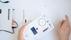 Беспроводная свето звуковая сирена GSM сигнализаций  наружной установки OFS-304