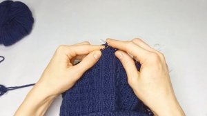 МК теплая зимняя шапка для мужчин  размер 56 58 см, мериносовая пряжа