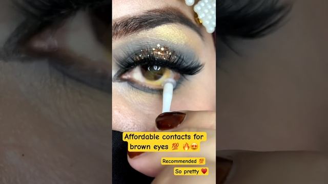 Affordable contacts ? #viral #youtubeshorts #contactlenses #viral #shortsfeed #shorts #short #fyp