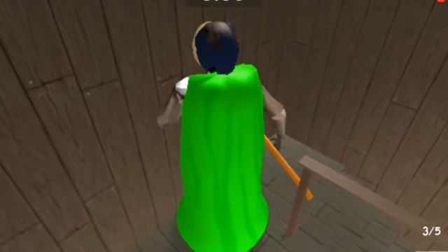 ИГРАЮ ЗА БАБКУ ГРЕННИ + НОВЫЙ БАЛДИ У БАБУЛИ - Granny Roblox смотреть онлайн