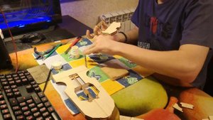 БИСМАРК  Part 3  Модель в масштабе 1:200  Сборка