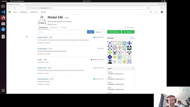 Git mit SSH auf der VM einrichten смотреть онлайн