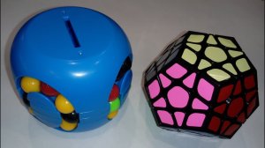 Unboxing №22 ShengShou Pearl Megaminx, Magic Tower Piggy Bank. Обзор головоломок