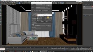 Дизайн гостиной в 3D Max + Corona Renderer: Создание и настройка ЛайтМикс (LightMix). Урок №6