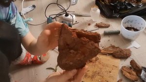 Мастерю блок для орхидеи. Посадка орхидеи на блок.