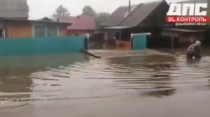 В Приамурье начало топить поселок Новобурейский