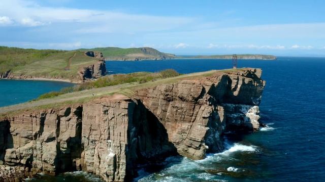 Приморский Край . Владивосток. Мыс Тобизина .Русский остров смотреть онлайн
