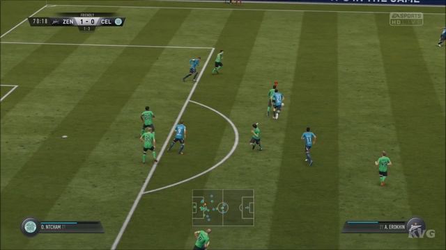 FIFA 18 - FC Zenit Sankt Petersburg vs Celtic - UEFA Europa League Gameplay (HD) [1080p60FPS] смотреть онлайн