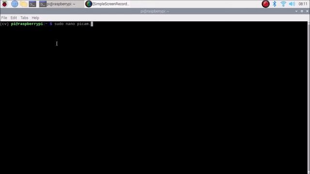 raspberry pi 4 real time human detection opencv | raspberry pi 4 camera opencv
