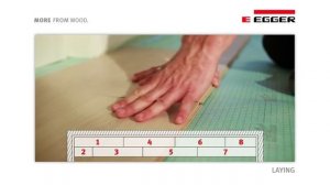Инструкция по укладке ламината Egger с замком Uni Fit