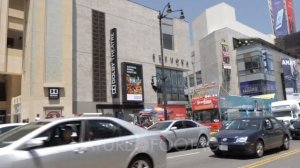 Travelling on Hollywood Boulevard, Hollywood, Los Angeles, California, United States of America, ..