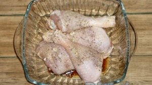 Куриные ножки в пакете для запекания