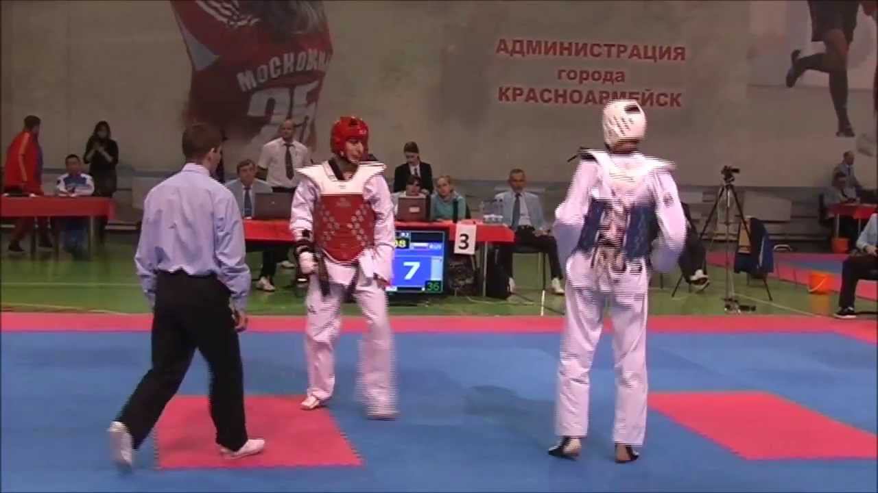 Taekwondo WTF. Чемпионат России. 17.11.2013. Иргалиев-Магамедов