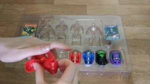 Супергерои Marvel. Коллекция игрушек. Человек-Паук, Халк, Капитан Америка