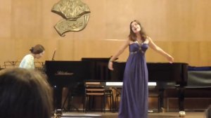 Г.Форе "Мотылек и фиалка" исп: Молоткова Ксения (сопрано), Воробьева Ольга (ф-но)