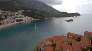 ЧЕРНОГОРИЯ / СВЕТИ-СТЕФАН (Sveti Stefan) - Самый крутой пляж в Montenegro!