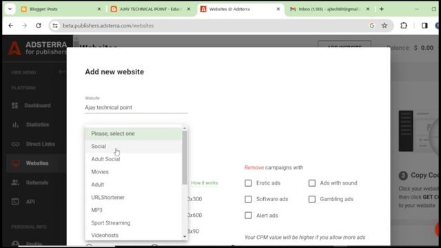 Monetize your website without adsense । Monetize blogger in just 1min । @ajtech80