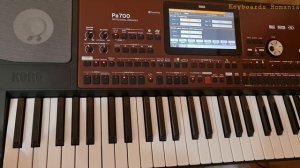 Korg Pa700 - Playing with Chord Sequencer