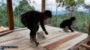 FULL VIDEO : 30 Days to Build a Wooden House on a New Farm | Family Farm Life