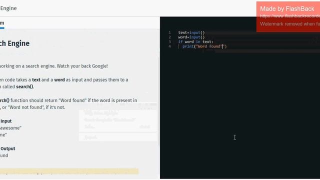 Search Engine|| Sololearn Code Project смотреть онлайн