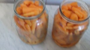 18.Маринованная морковь!!! Прореживаем и маринуем!