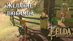 Желание любимой. The Legend of Zelda Breath of the Wild. A Gift for My Beloved