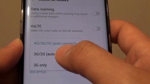 Samsung Galaxy S8: How to Set Network Mode to 4G/3G/2G