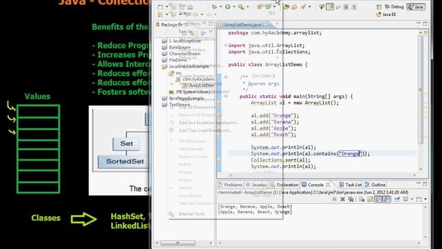 Java ArrayList Example (in Arabic) смотреть онлайн
