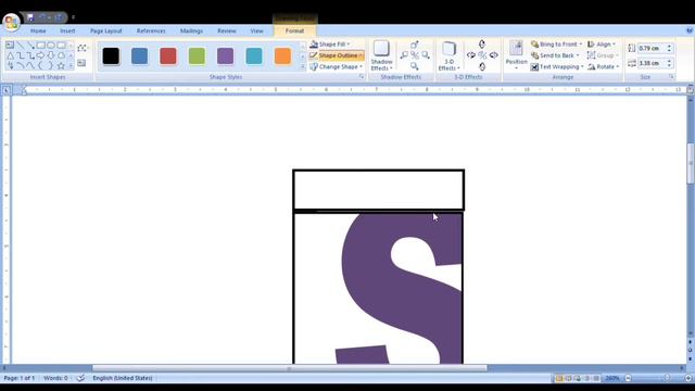 How to draw Sony pal logo design in MS Word|#sonypal