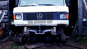 Мерседес 609 4ВД 4WD. С чего все началось. Mersedes 4ВД 4WD