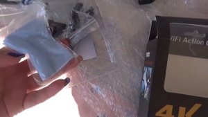 Влог Долгожданная посылка ,Новая камера Экшен 4k sports Ultra hd DV