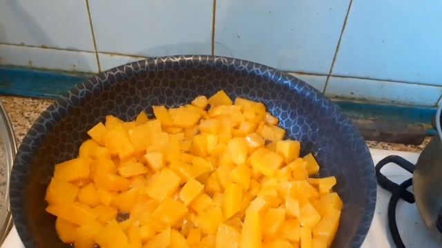 Постный обед. Готовлю гречку и тыкву
