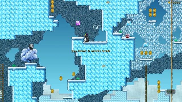 SuperTux 2: The Crystal Catacombs: Climbing and Swinging (secret only) смотреть онлайн