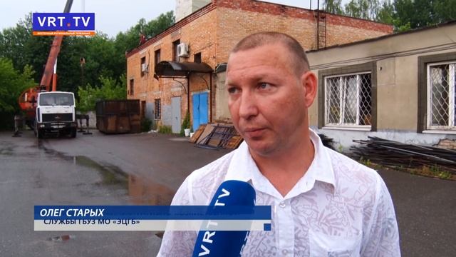 Завершат к осени. В патолого-анатомическом корпусе городской больницы ведутся ремонтные работы.