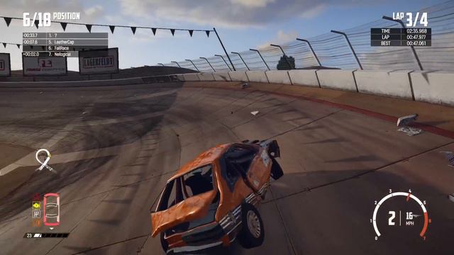 Pinball Mode Is Hilariously Chaotic In Wreckfest Multiplayer! смотреть онлайн