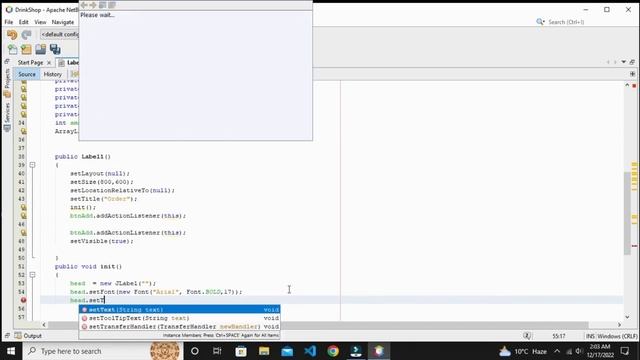 3: Drinks Shop  Project In Java (GUI)  NetBeans Projects #javaproject #javaprogramming
