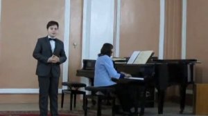 "Ты, соловушка, умолкни". Глинка М. И., Е. Баратынский . Поёт Дроздов Роман. Вокал. Экзамен.