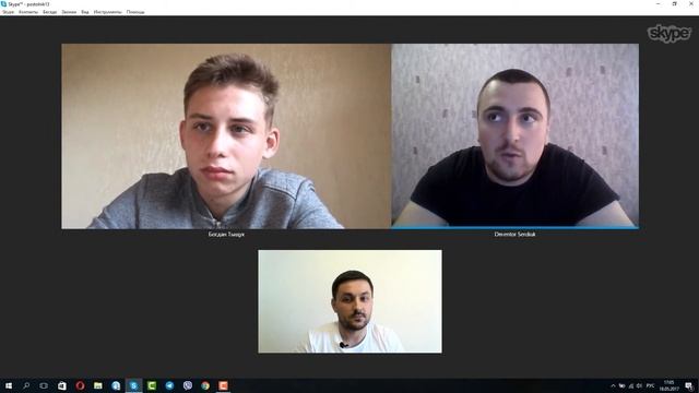 Часть 1 - личный разбор двух участников - определяем точку А и цели на следующий месяц.