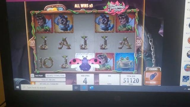 Thumbelina's Forest Slot.