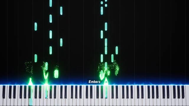 Bad Apple - Piano tutorial смотреть онлайн