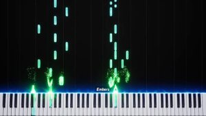 Bad Apple - Piano tutorial