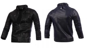 7 Мужская кожаная куртка с AliExpress Алиэкспресс Men's leather jacket Мужская Одежда